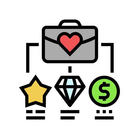 Employer Value Proposition Evp Color Icon Illustration 47630206 Vector