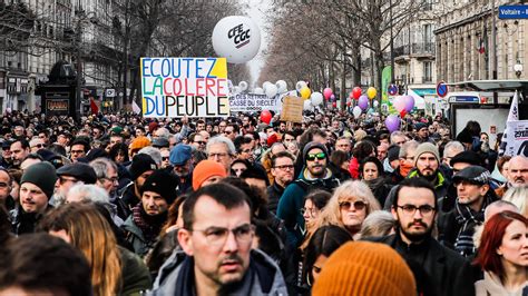 Francia Nuevas Protestas Contra La Reforma De Las Pensiones