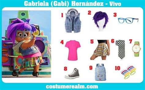 Gabi Vivo Costume Guide Channel The Spirit Of Vivos Energetic Character