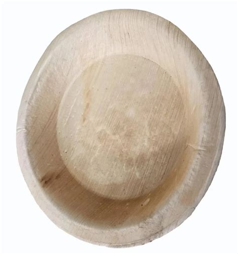 Inch Round Areca Leaf Plate At Rs Piece Pakku Mattai Plate In