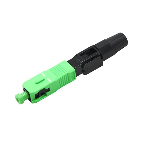 SC APC Field Assembly Fiber Optic Connector Twinkle Fiber