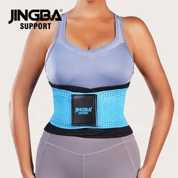 Jingba Support Custom Gym Belt Waist Support Brace Slim Sweat Belt