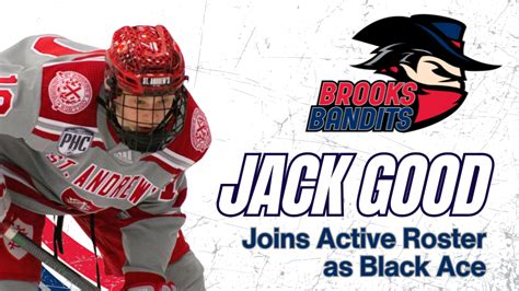 Jack Good joins Bandits active roster as Black Ace ahead of Saturday’s game in Spruce Grove ...