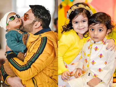 Kapil Sharma Shares Cute Pictures With His Babies As He Celebrates Son