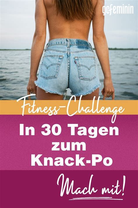 Tage Po Challenge Trainingsplan F R Einen Knackigen Po Pomuskeln