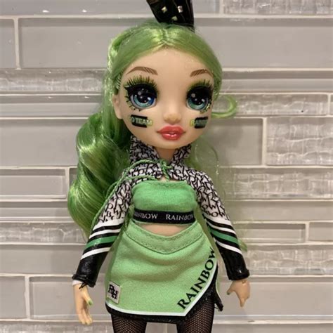 Rainbow High Cheer Jade Hunter Green Fashion Doll Some Accessories