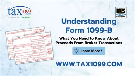 Understanding Form 1099 B What You Need To Know About Proceeds From