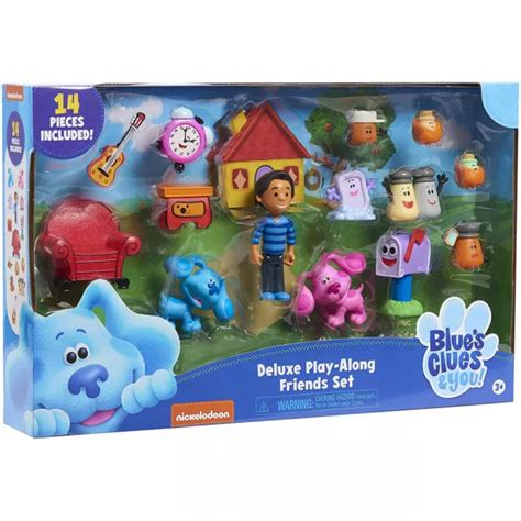 NEW BLUE S CLUES You Deluxe Play Friends Figure Set 33 99 PicClick UK