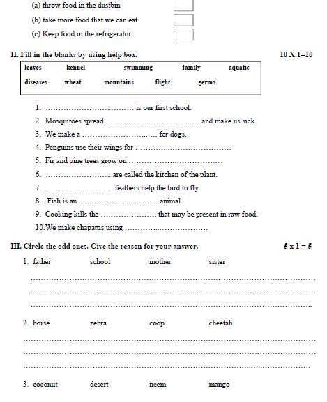 Class 3 Evs Chapter 3 Worksheet Ncert Solutions For Class 3 Evs Water O Water Mycbseguide Cbse