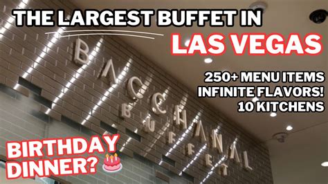 The Biggest Buffet In Las Vegas Vlog Review Experience Jayden