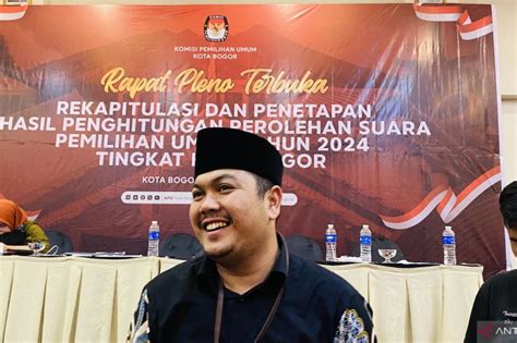 Rekapitulasi Penghitungan Suara Pemilu Di Kota Bogor Rampung ANTARA