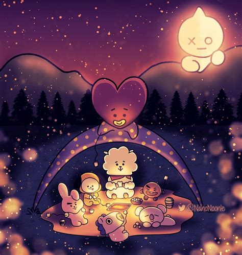 Bts X Bt21 Fanart Armys Amino