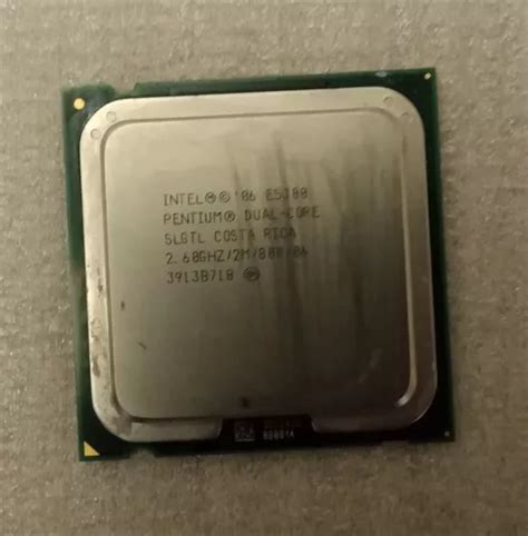 Micro Procesador Intel Pentium Dual Core E5300 775 2 60 Ghz