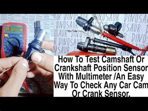 How To Test Camshaft Position Sensor With Multimeter