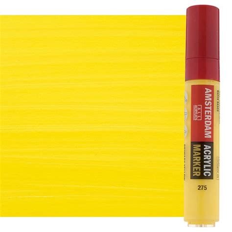 Amsterdam Acrylic Marker Mm Primary Yellow Jerry S Artarama