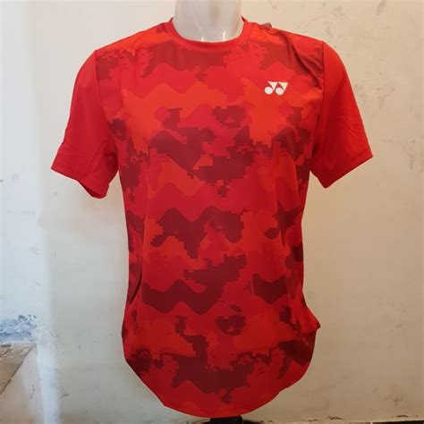 Jual Jersey Baju Kaos Badminton Bulutangkis Yonex Yonek Original