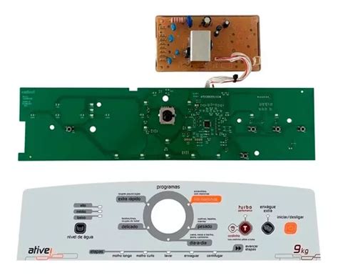 Placa Interface Potencia Lavadora Brastemp Bwl09 W10308925 Frete grátis