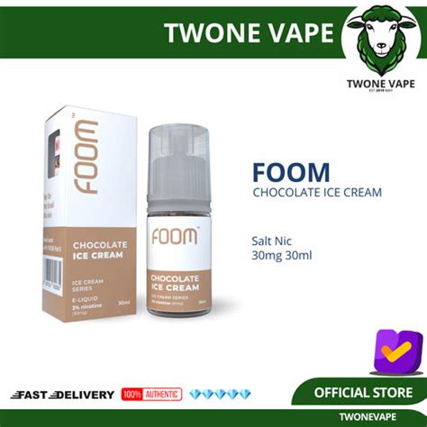 Jual Liquid Foom Chocolate Ice Cream Salt Nic Ml By Foom Lab Global