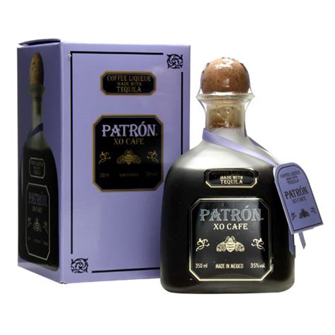 Patron Xo Cafe Taquila Coffee Liqueur Bottled And Boxed