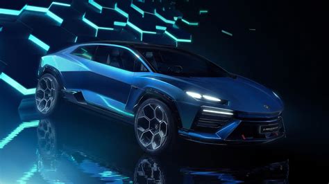 Lamborghini Lanzador Concept Previews First Ever Electric Lambo Youtube