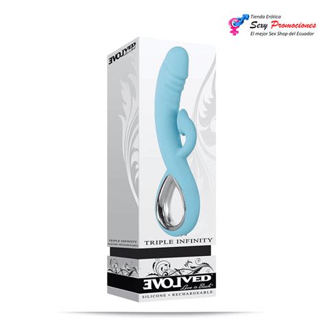 Vibrador T Rmico Triple Infinito Sexypromociones Tienda Sex Shop En