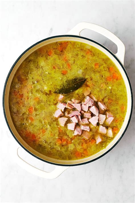 Classic Split Pea Soup Downshiftology