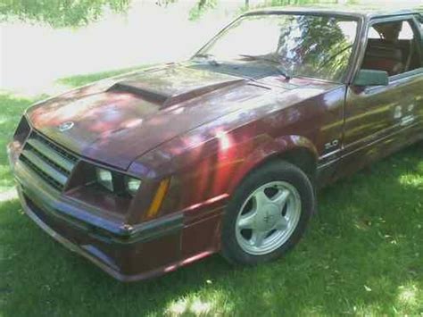 Find Used 1982 Ford Mustang Gt Hatchback 2 Door 50l In Redby