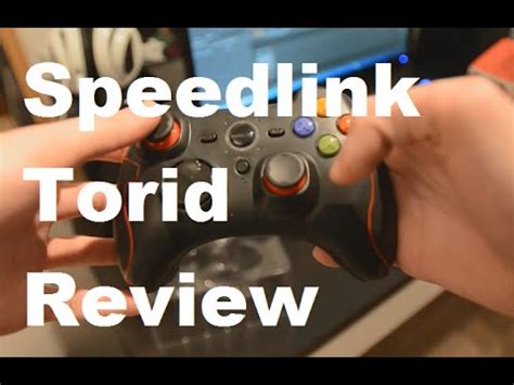 Speedlink Torid Gamepad Wireless Controller Review YouTube