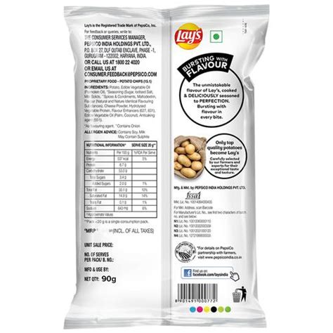 Buy Lays Potato Chips - American Style Cream & Onion Flavour Online at ...