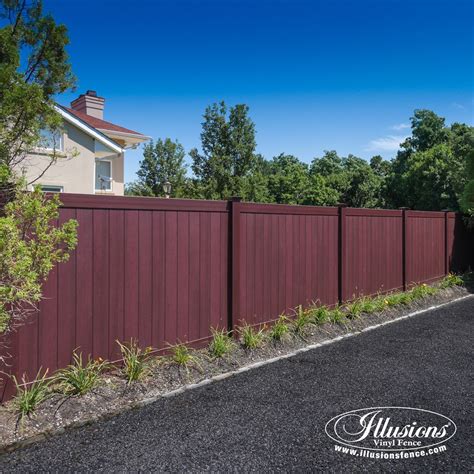 15 Fantastic Mahogany Illusions Pvc Vinyl Fence Images Illusions