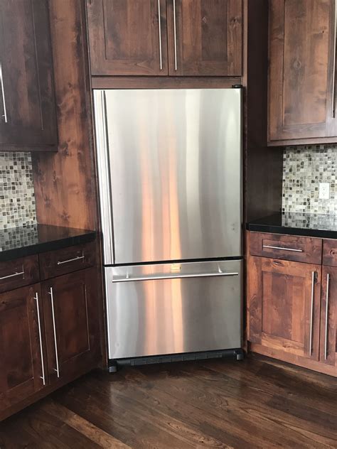 Corner Fridge Kitchen Remodel Small Cottage Kitchen Modern Kitchen