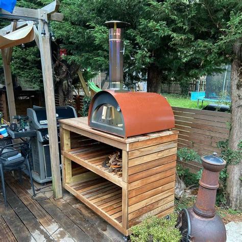 10 Outdoor Pizza Oven Stand Ideas For Delicious Garden Pizza