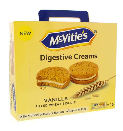 Mcvities Digestive Vanilla Cream Biscuits 16x40g From Supermartae