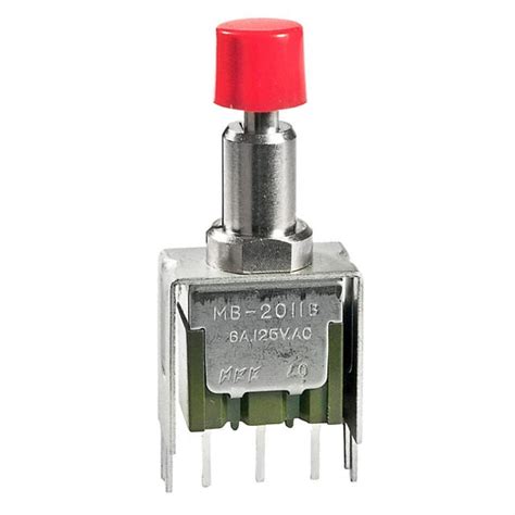 Interrupteurs à bouton poussoir NKK Switches DigiKey