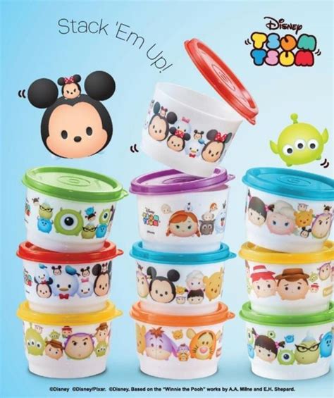 Tupperware Disney Tsum Tsum Gift Set Lazada