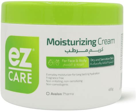 Ez Care Moisturizing Cream Dry And Sensitive Skin Face And Body 450 Gm