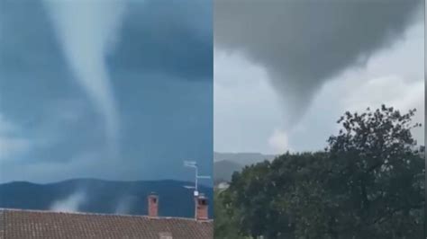 VIDEO Pogledajte Tornado Koji Je Nastao U Sloveniji Brzina Je Bila