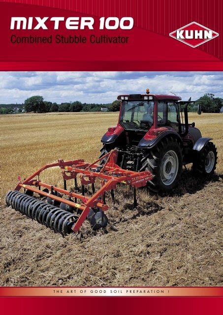 The Kuhn Huard To M Stubble Cultivator Range