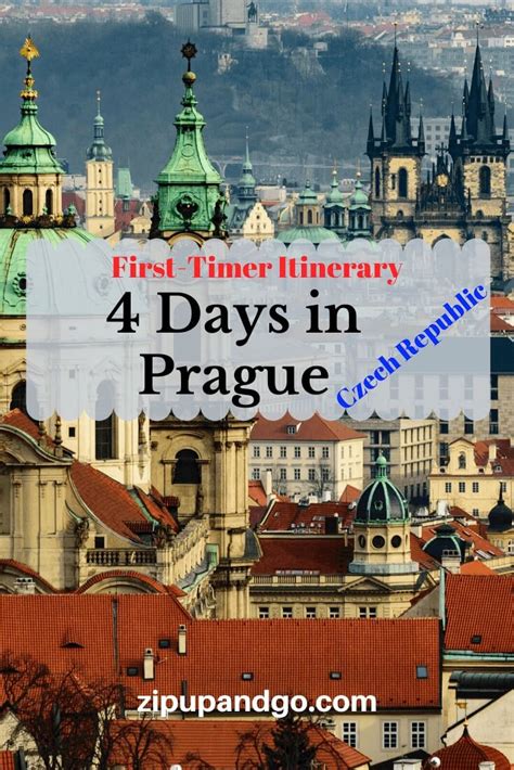 Use Our Smart Days Prague Itinerary To Plan Your Trip Zip Up And Go