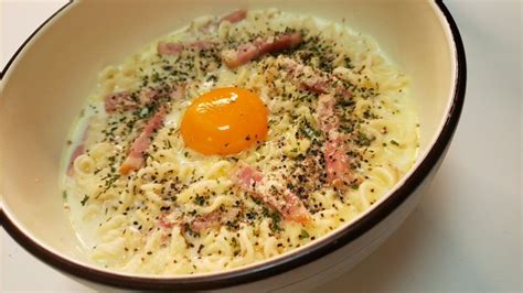 濃厚塩カルボナーラ麺 料理研究家リュウジのバズレシピcom