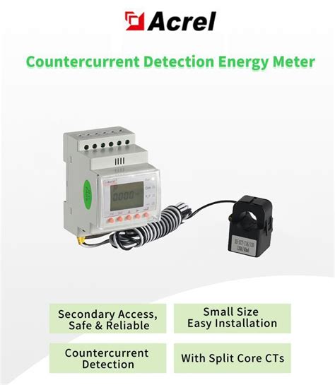 Acrel Acr R Single Phase Ac Energy Meter Din Rail Kwh Meter Current