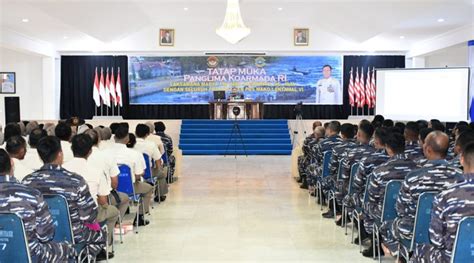 Pangkoarmada RI Tatap Muka Bersama Seluruh Personel Mako Lantamal VI