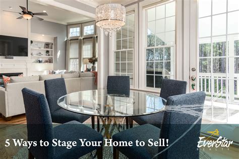 Ways To Stage Your Home To Sell