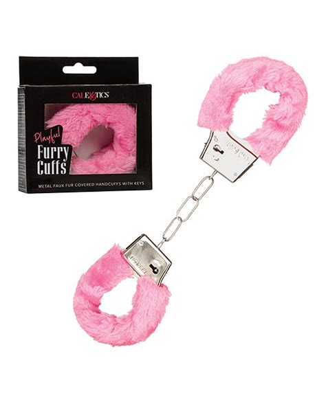 Playful Furry Cuffs Pink