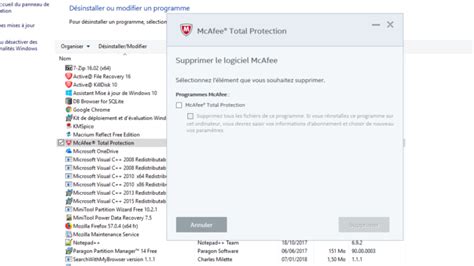 D Sinstaller Mc Afee Sur Windows La Seule Vraie M Thode