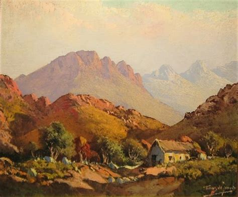 Cottage In A Mountainous Landscape Par Tinus De Jongh Sur Artnet