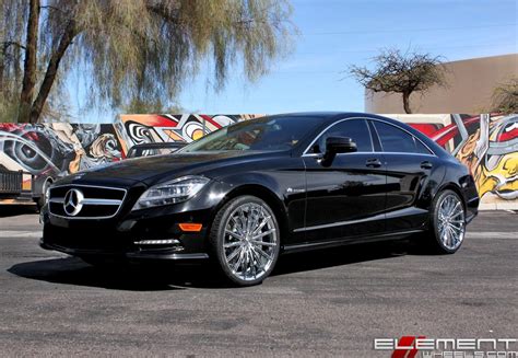 20 Inch Staggered Lexani Pegasus All Chrome On A 2010 Mercedes Benz Cls