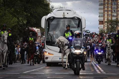 Real Madrid Team Bus Involved In Crash On Way To Champions League Tie