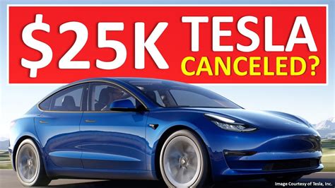 25k Affordable Tesla Canceled By Elon Musk Teslas New Plan Youtube