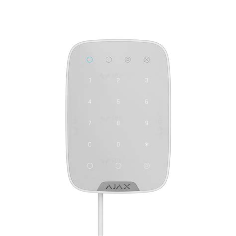 Tastatura Cu Touch Ajax Keypad Fibra Wh Taste Silent Alarm M